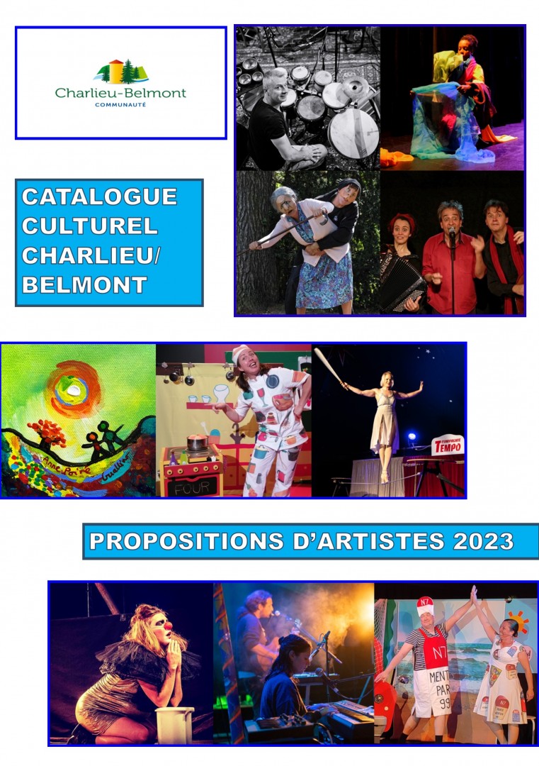 Catalogue Culturel Charlieu/Belmont 2023