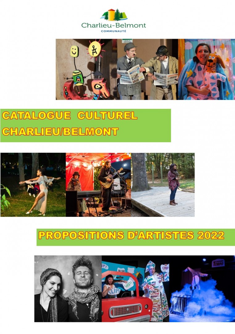 Catalogue Culturel Charlieu/Belmont 2022