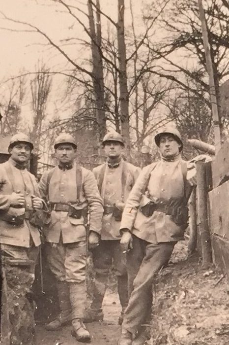 P80 pose de mitrailleurs arracourt, mars 1916