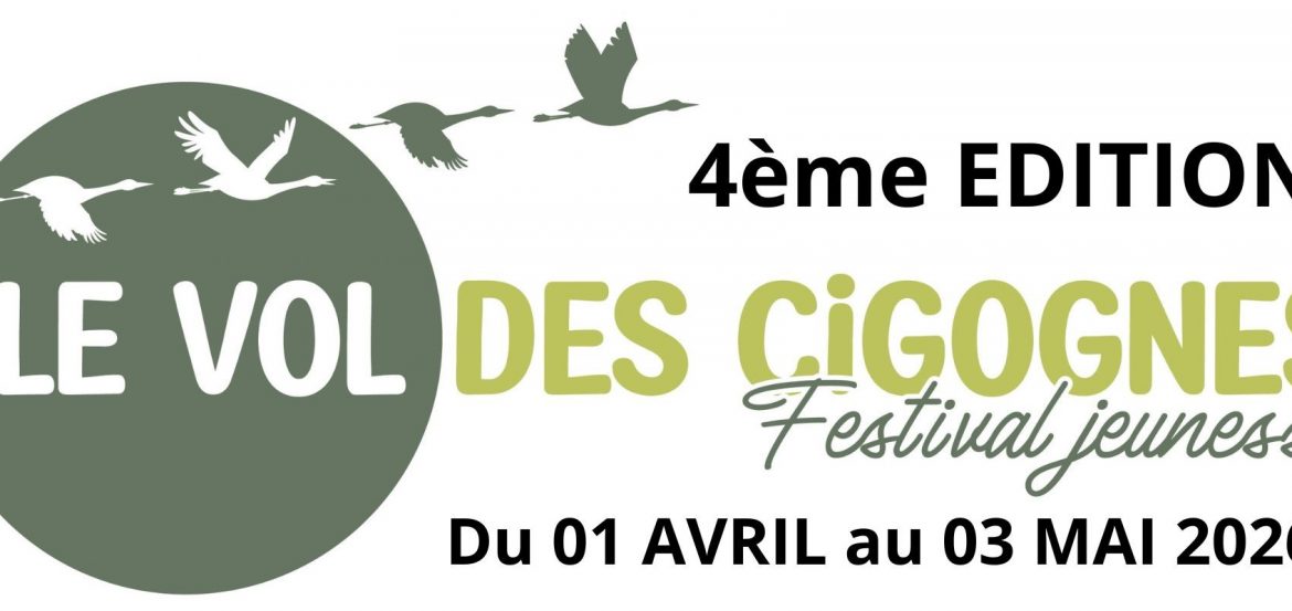 Copie de  logo 2ème Edition Festival Jeunesse le Vol des Cigognes  – 1